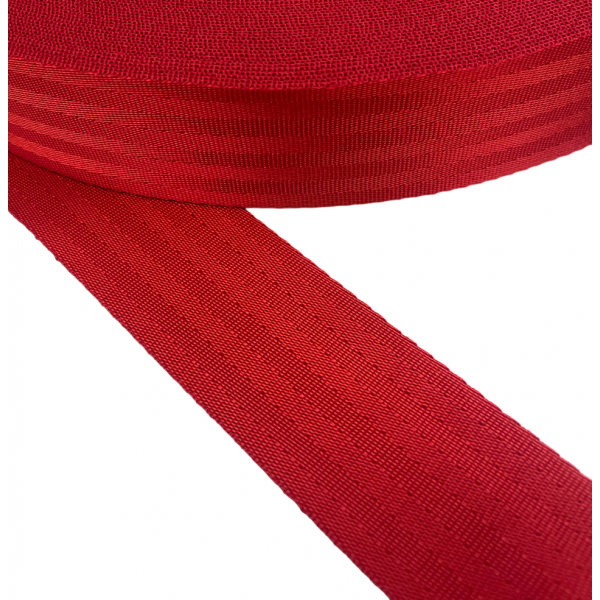 Safety Belt in Red 47 mm Thickness 1 mm