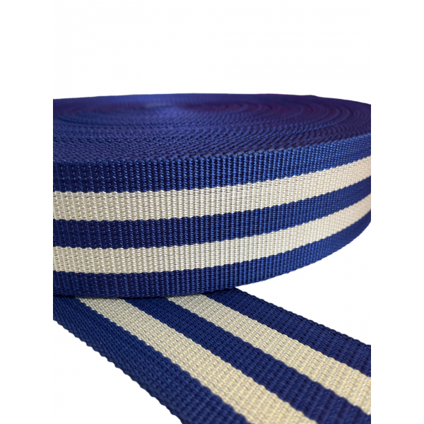 Belt Strap Hard Synthetic Blue Color Width 70 mm Thickness 2.7 mm