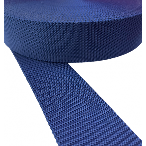 Belt Strap Hard Synthetic Blue Color Width 57 mm Thickness 2.5 mm