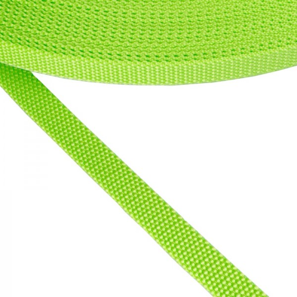 Strap Synthetic Hard Color Lime Green Width 20 mm Thickness 2.5 mm