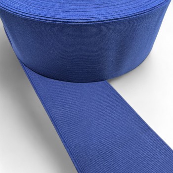 Elastic tape 100mm width in royal blue color