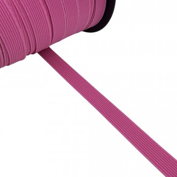 Elastic tape 15mm width in pink color