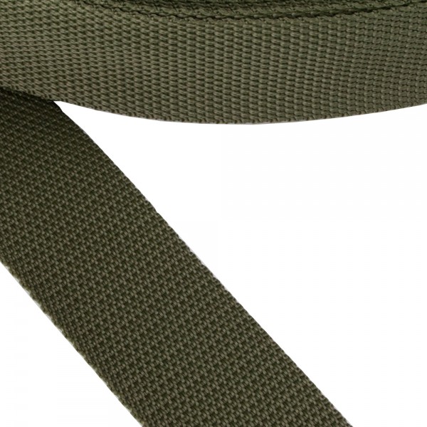 Strap Synthetic Soft in Khaki Color Width 40 mm Thickness 1 mm