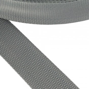 Strap Synthetic Soft in Gray Color Width 40 mm Thickness 1 mm