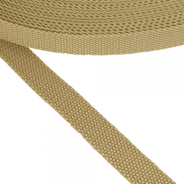 Strap Synthetic Hard Color Beige Width 20 mm Thickness 2.5 mm