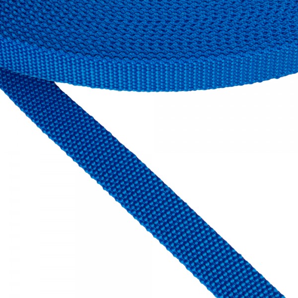 Strap Synthetic Hard Color Electric Blue Width 20 mm Thickness 2.5 mm