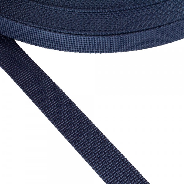 Strap Semi-hard Synthetic Color Blue Width 20 mm Thickness 1.5 mm