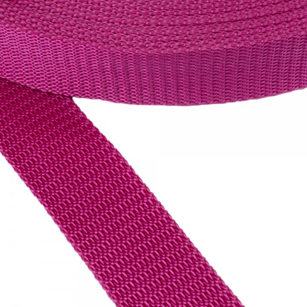 Strap Synthetic Belt Hard Fuchsia Color Width 40 mm Thickness 2.5 mm