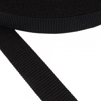 Belt Belt Cotton Semi Hard Black 40 mm Thickness 3 mm