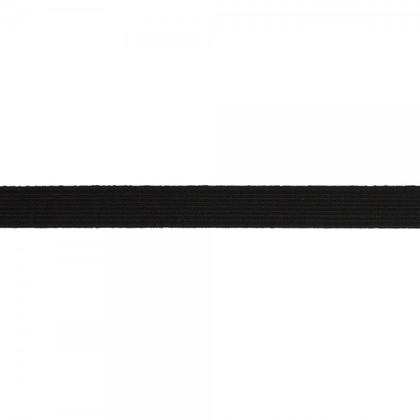  Elastic tape 15mm width in black color