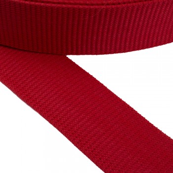 Belt Strap Hard Cotton Red Color Width 57 mm Thickness 3 mm