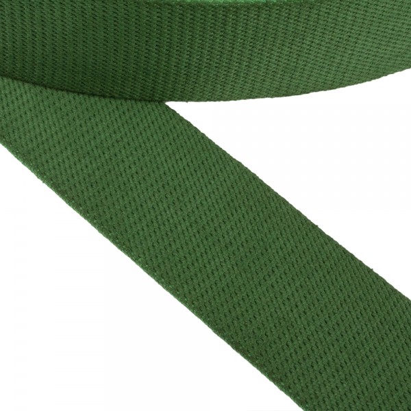 Belt Strap Hard Cotton Green Color Width 57 mm Thickness 3 mm