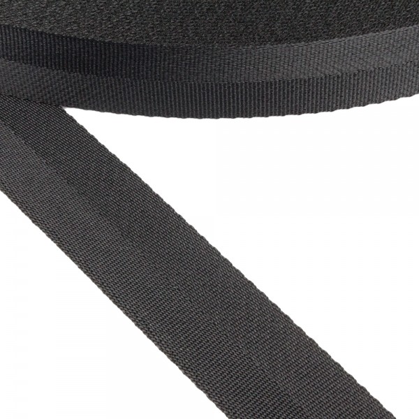 Safety Belt Synthetic Soft Color Black Width 30 mm Thickness 1 mm