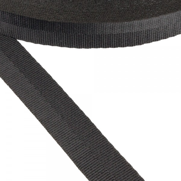 Safety Belt Synthetic Soft Color Black Width 20 mm Thickness 1 mm