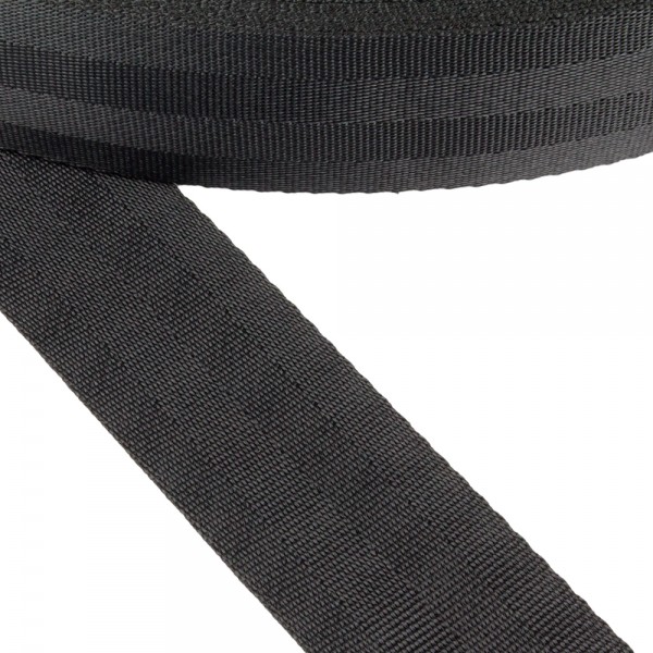 Safety Belt Synthetic Soft Color Black Width 40 mm Thickness 1 mm