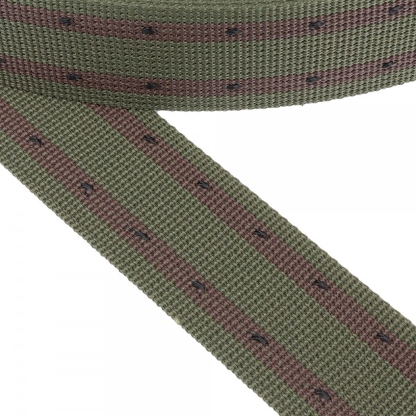 Hunting Belt Strap Soft Synthetic Khaki Width 45mm Thickness 1.3mm