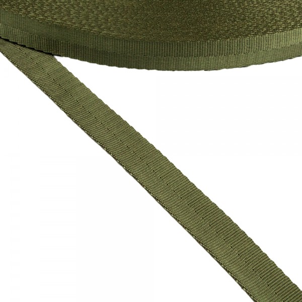 Safety Belt Synthetic Soft Color Khaki Width 20 mm Thickness 1 mm